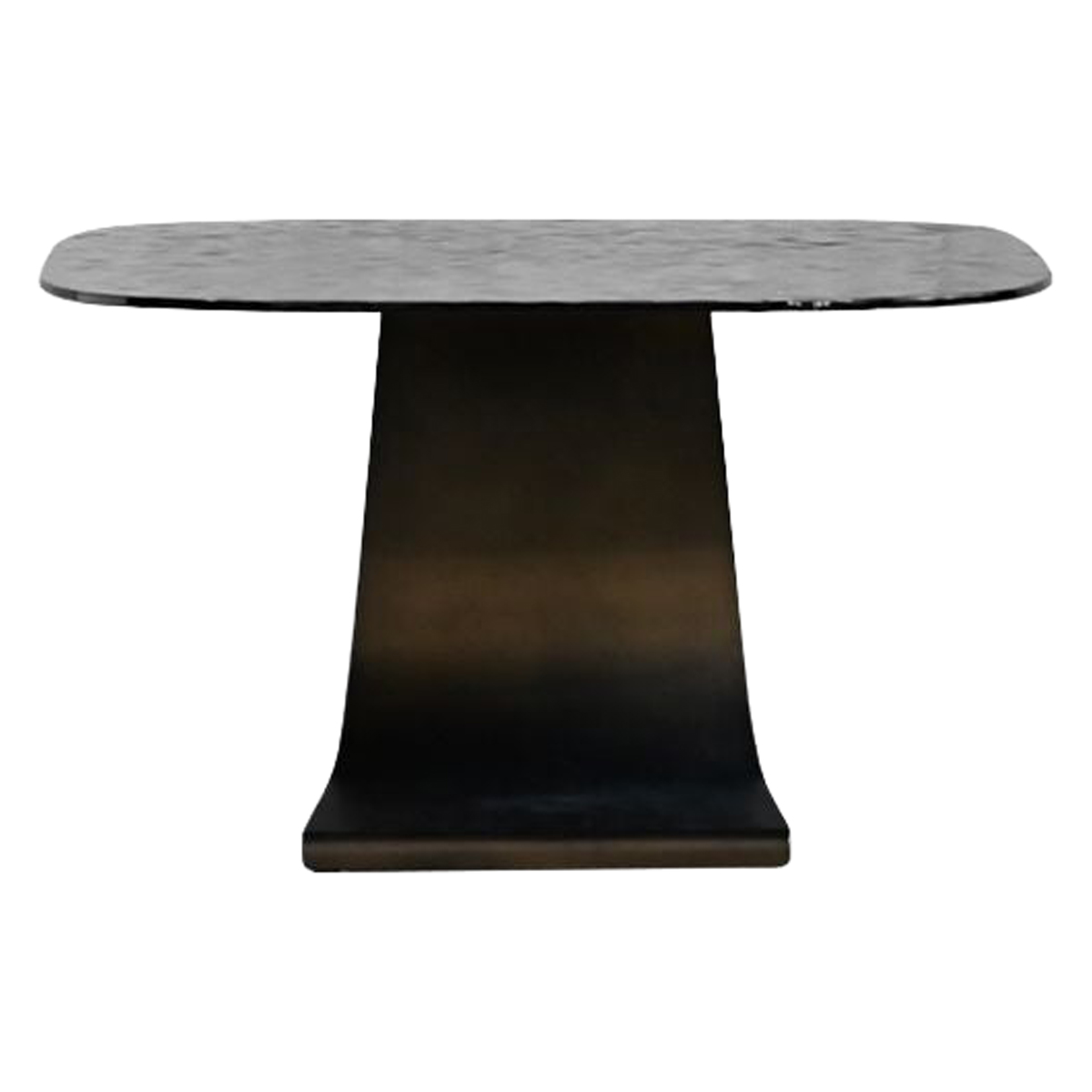 Mobital - Ponza Coffee Table Oval Black Modern