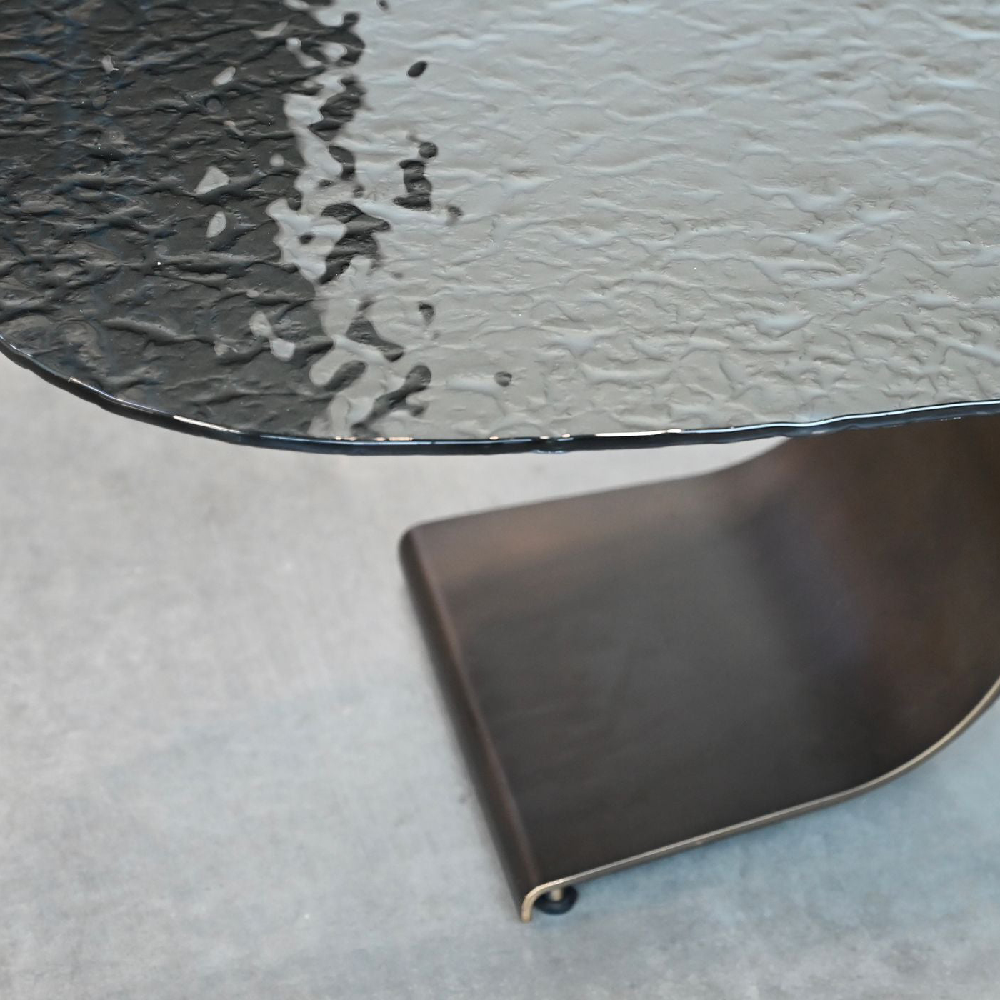 Mobital - Ponza Coffee Table Oval Black Modern