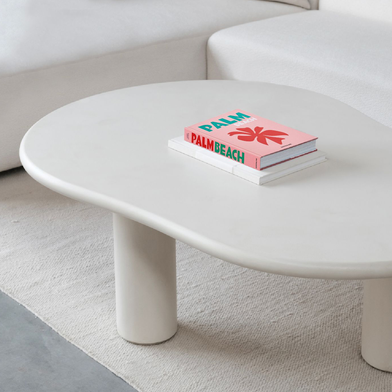 Mobital - Puddle Coffee Table in Ivory Tusk