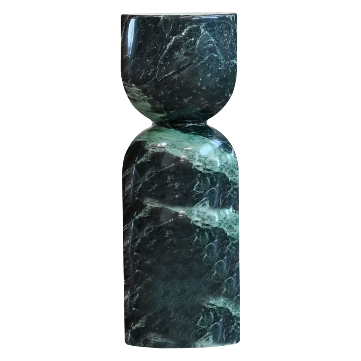 Mobital Apothecary End Table Tall - Marmo Verde