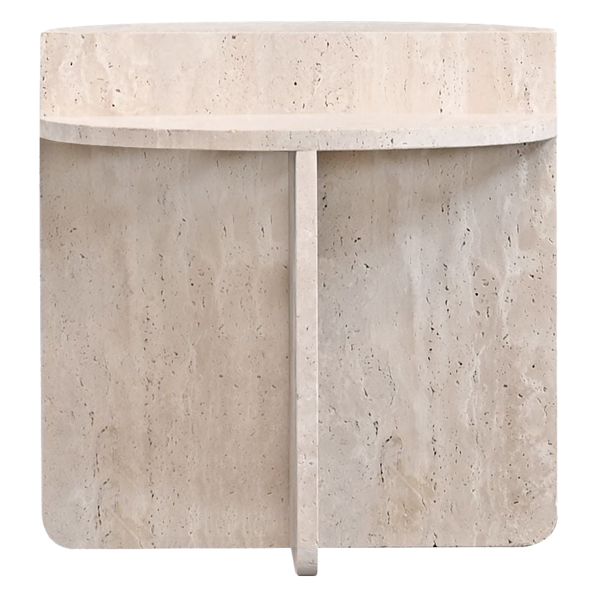 Mobital - Elio End Table in Travertine