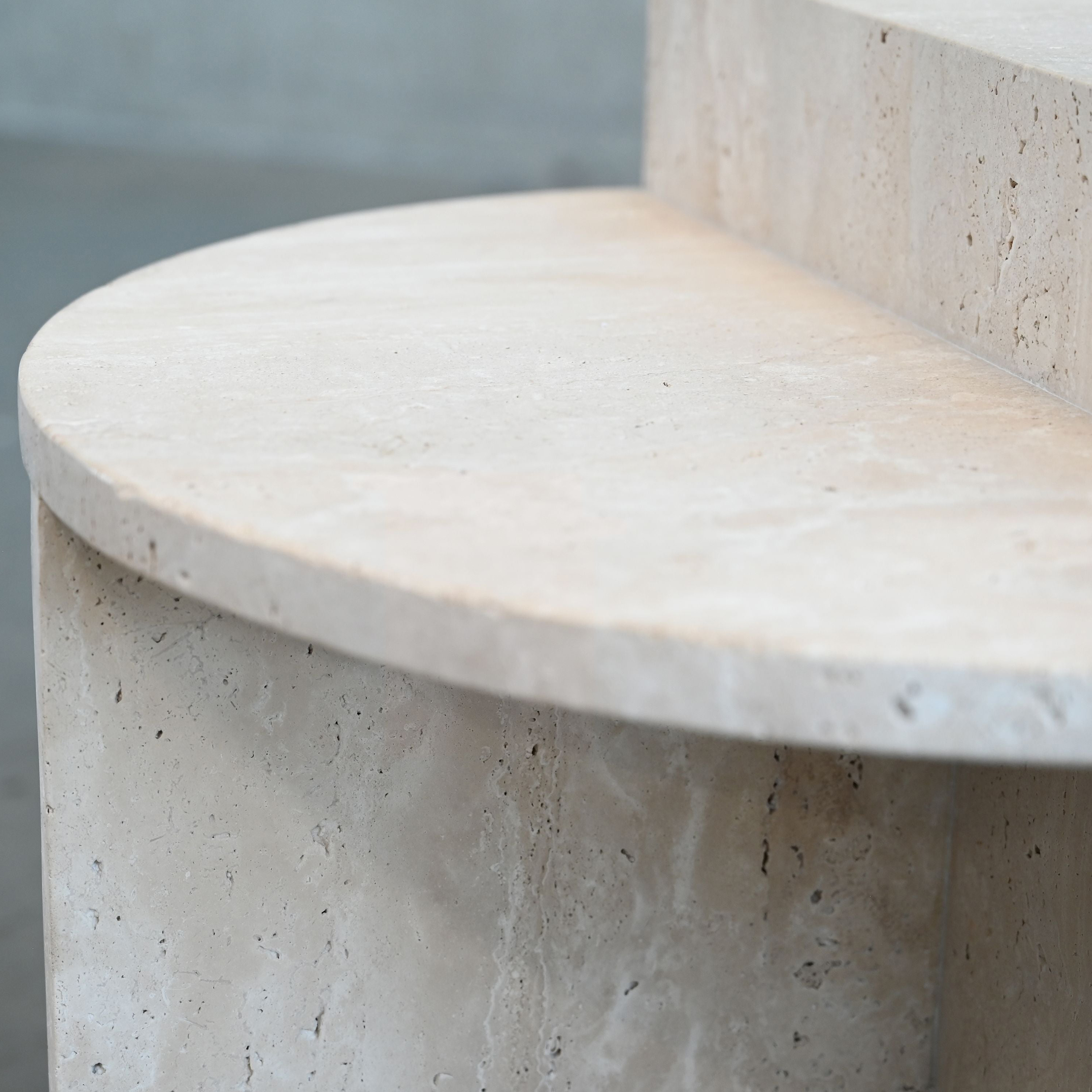 Mobital - Elio End Table in Travertine