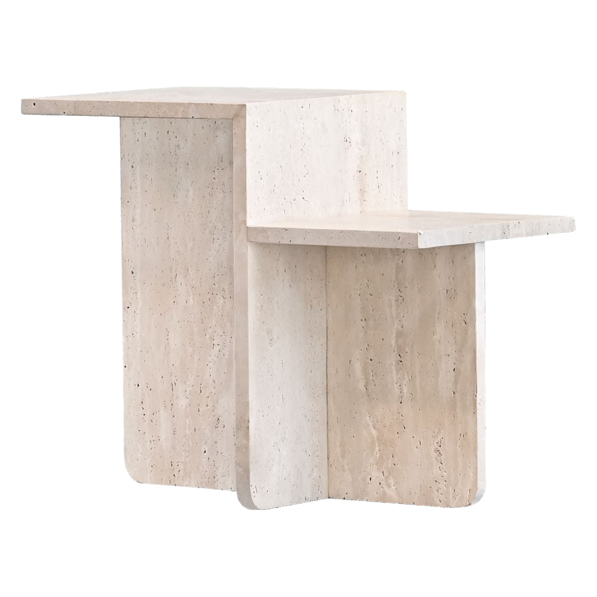 Mobital - Elli End Table in Travertine