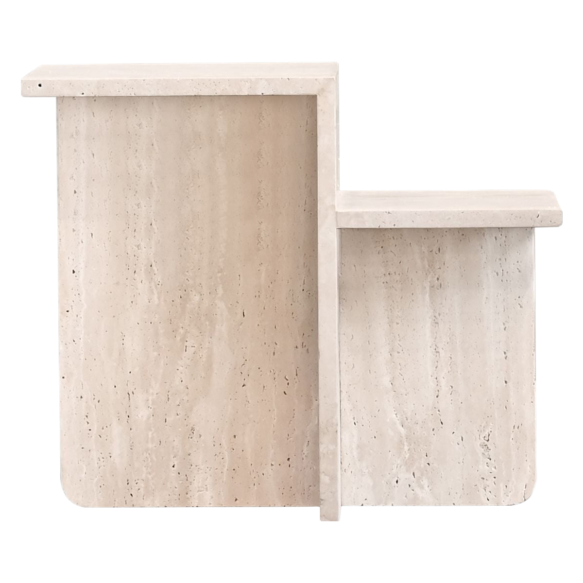 Mobital - Elli End Table in Travertine