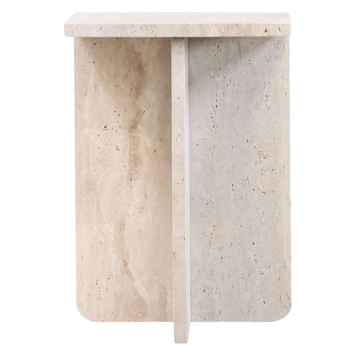 Mobital - Elli End Table in Travertine