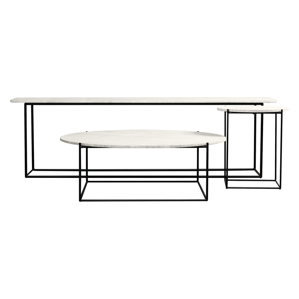 Mobital - Lola End Table in Travertino