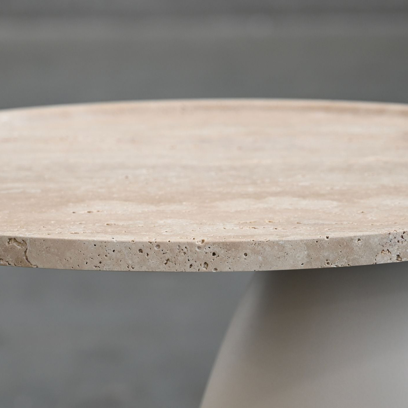 Mobital - Ollo End Table in Natural Travertine Top