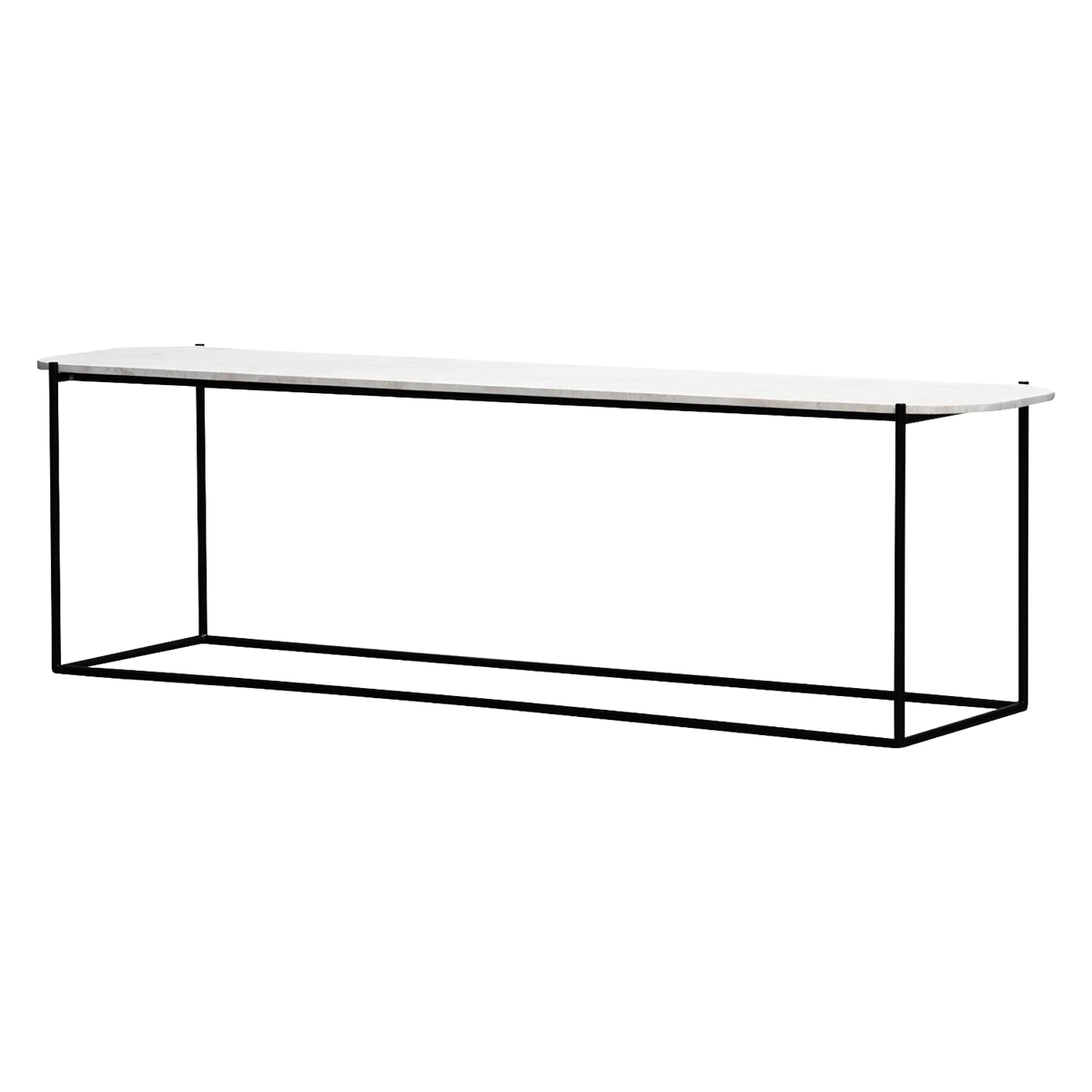 Mobital - Lola Sofa Table in Travertino