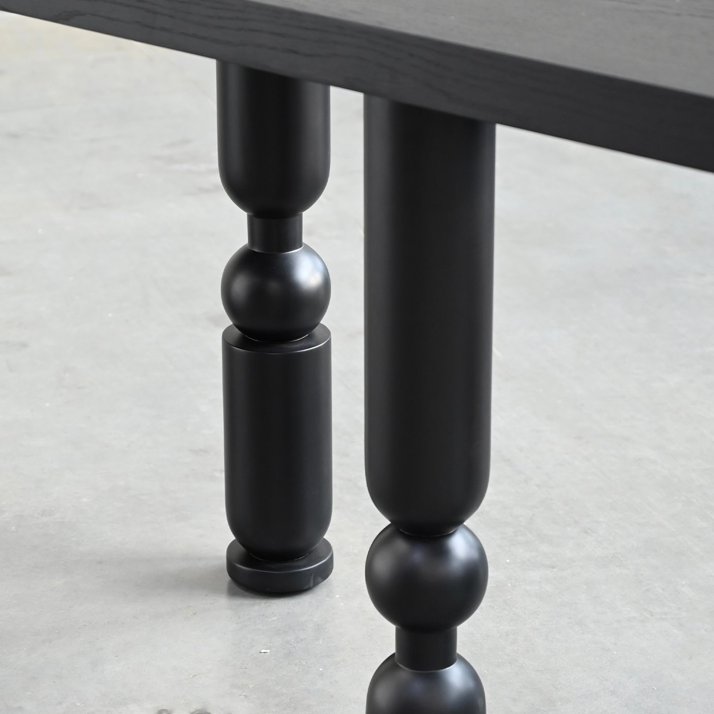 Mobital - Roto Console Table in Matte Black