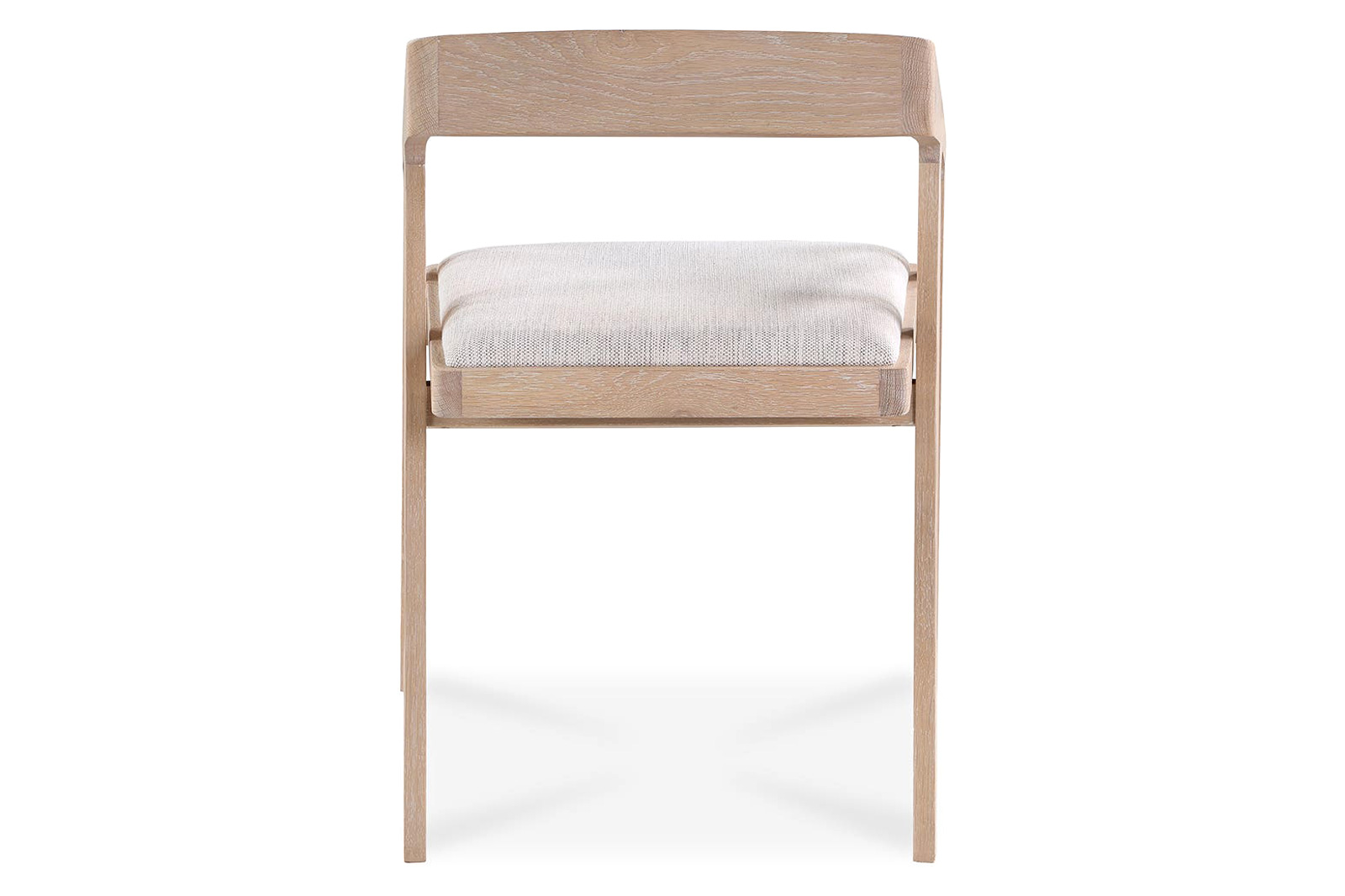 Moe's Padma Oak Arm Chair - Gray