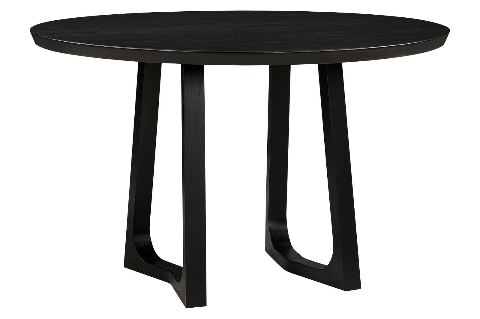 Moe's Silas Round Dining Table - Black Ash
