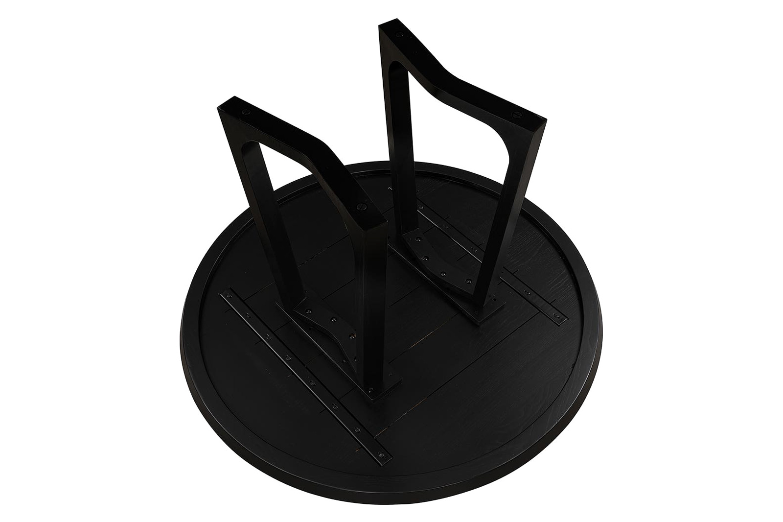 Moe's Silas Round Dining Table - Black Ash