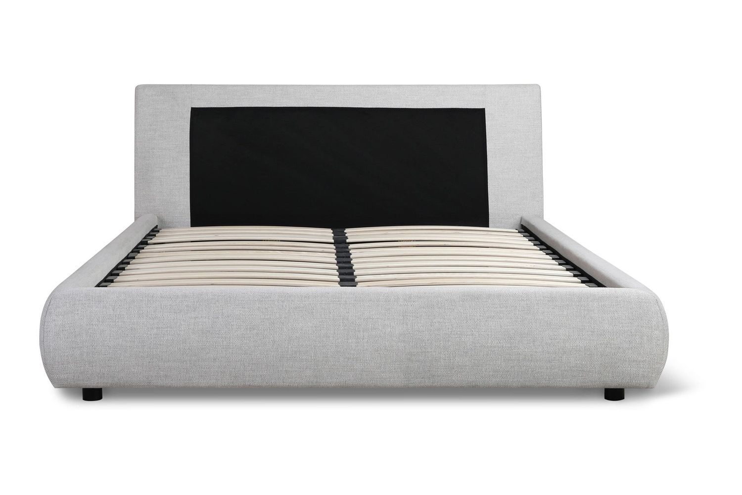 Moe's Seraph Modern Full Size Upholstered Bed - Stone