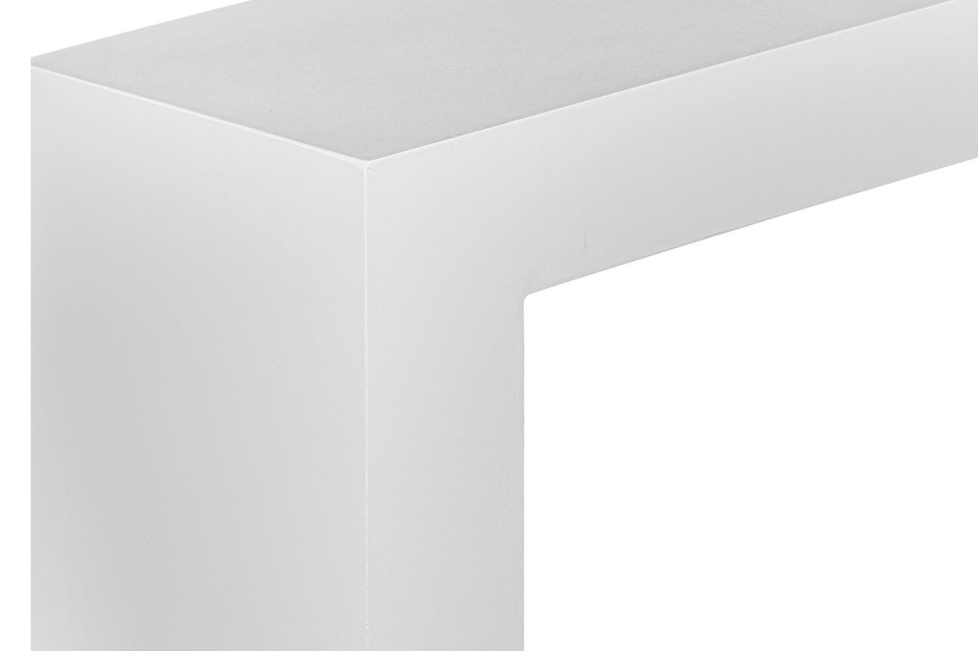 Moe's Lazarus Outdoor Bench - White