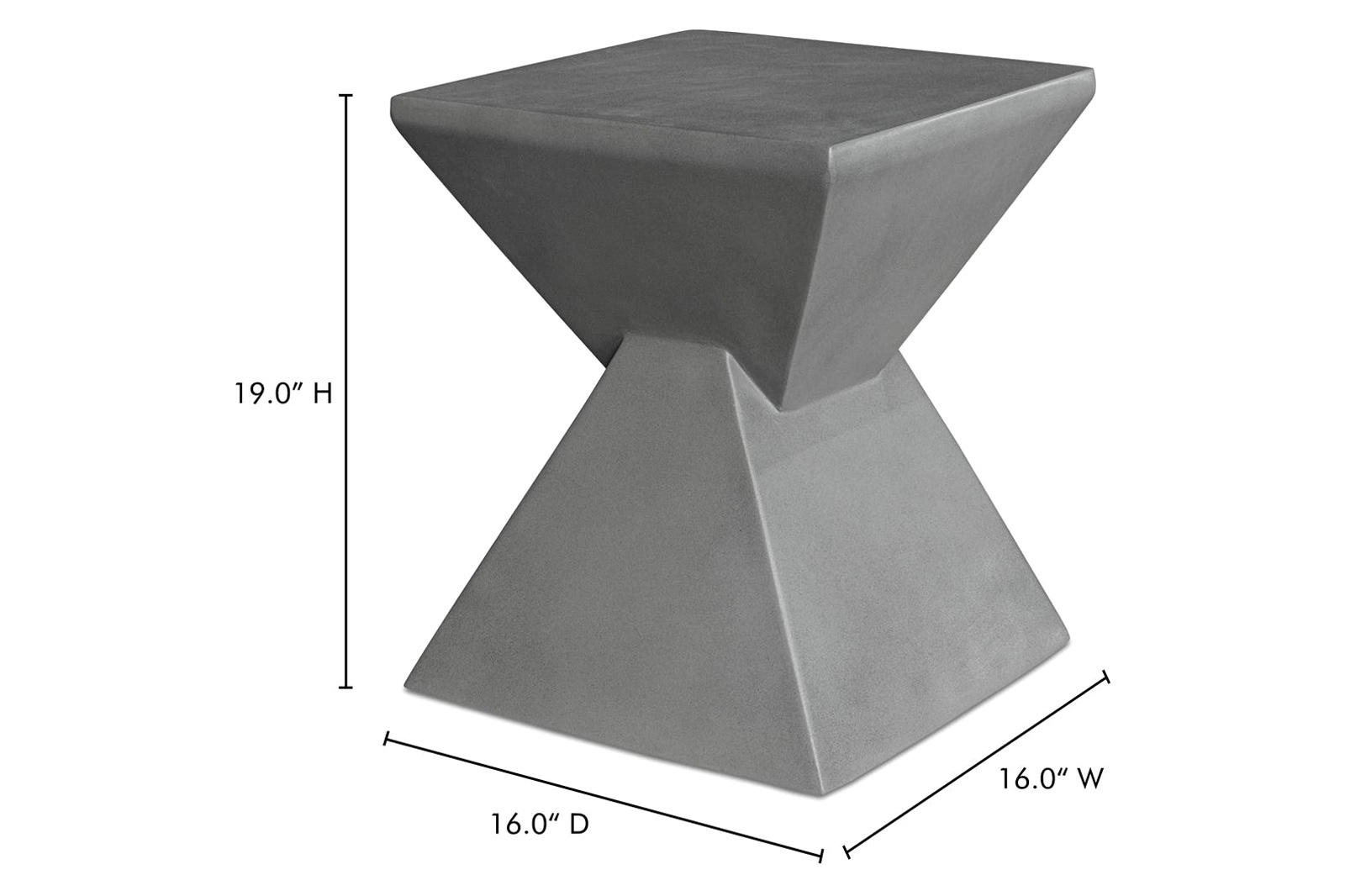 Moe's - Xero Stool in Gray