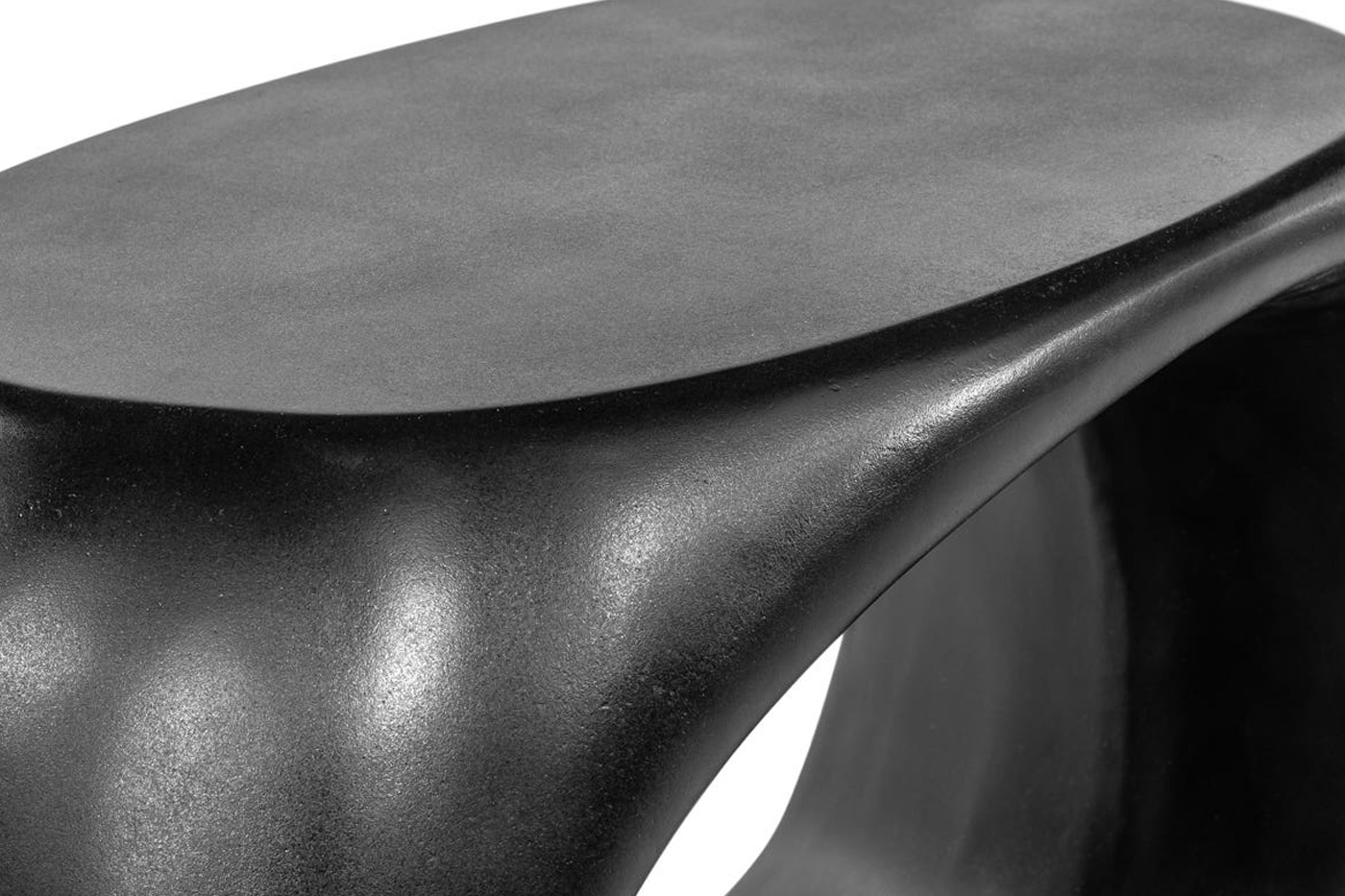 Moe's Albers Contemporary Outdoor Stool - Black