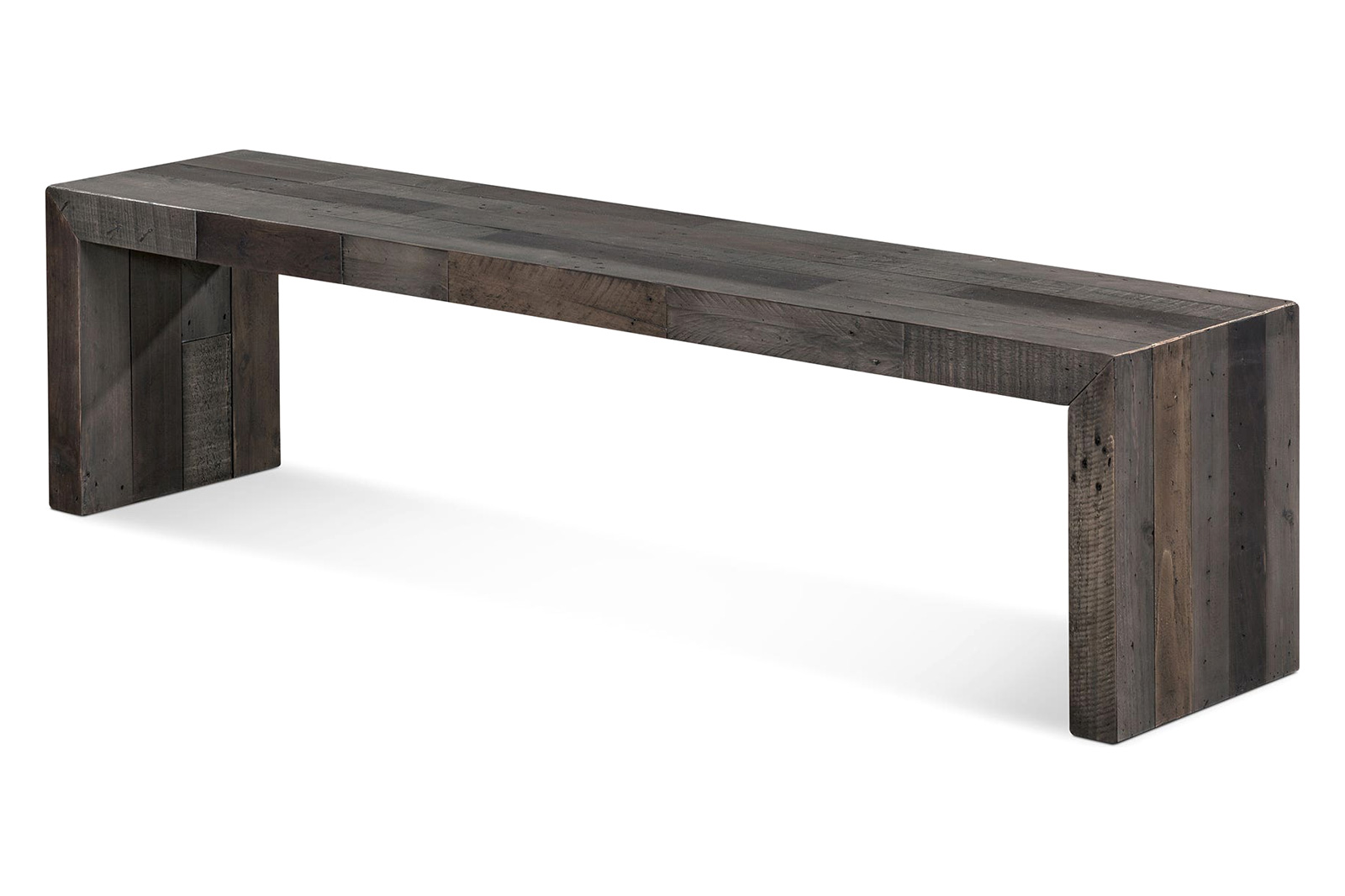 Moe's Vintage Bench - Gray, Large