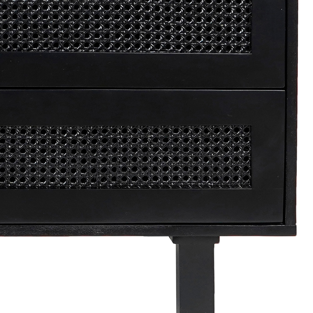 Moe's Ashton 3 Drawer Chest - Black