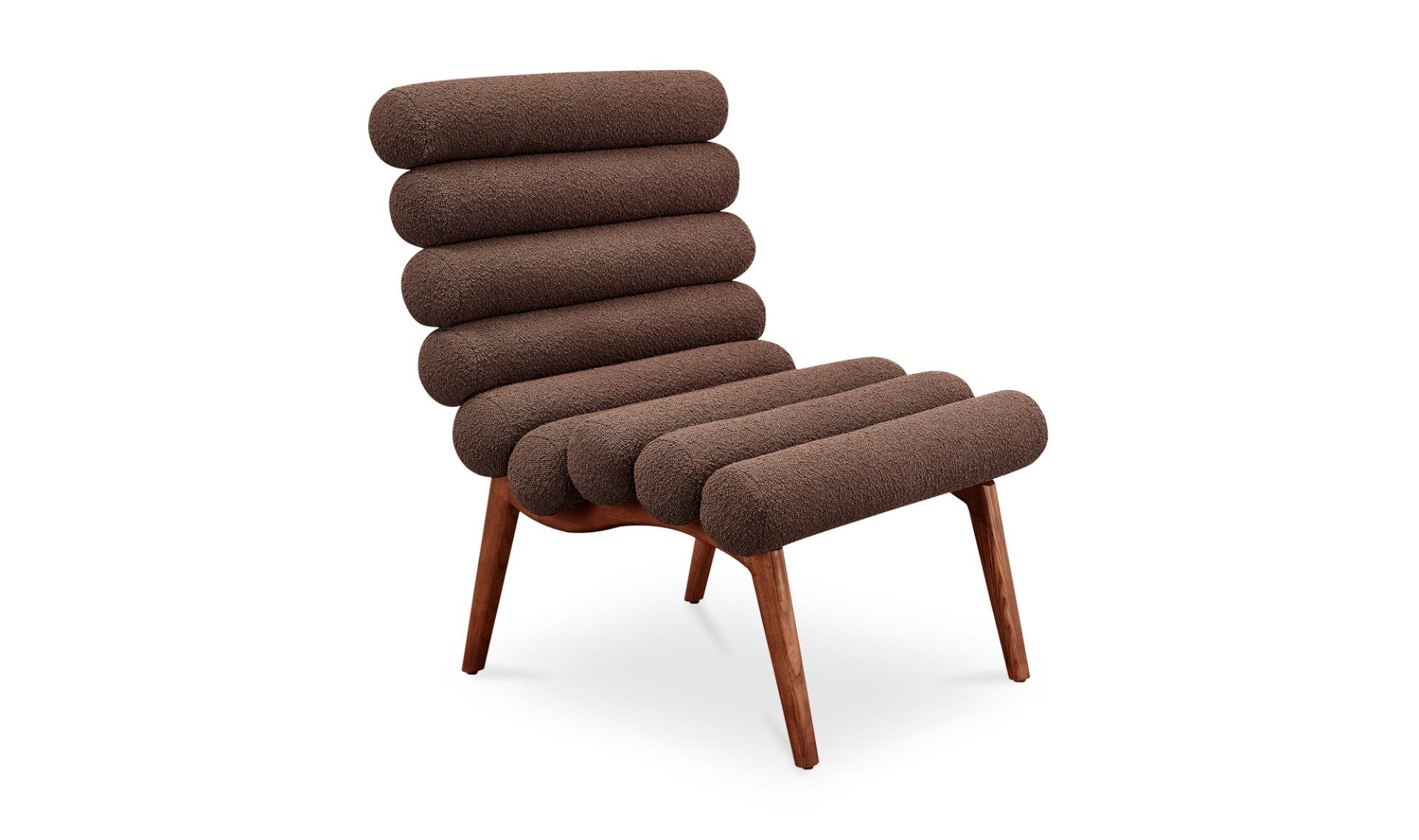 Moe's Arlo Contemporary Accent Chair - Deep Brown