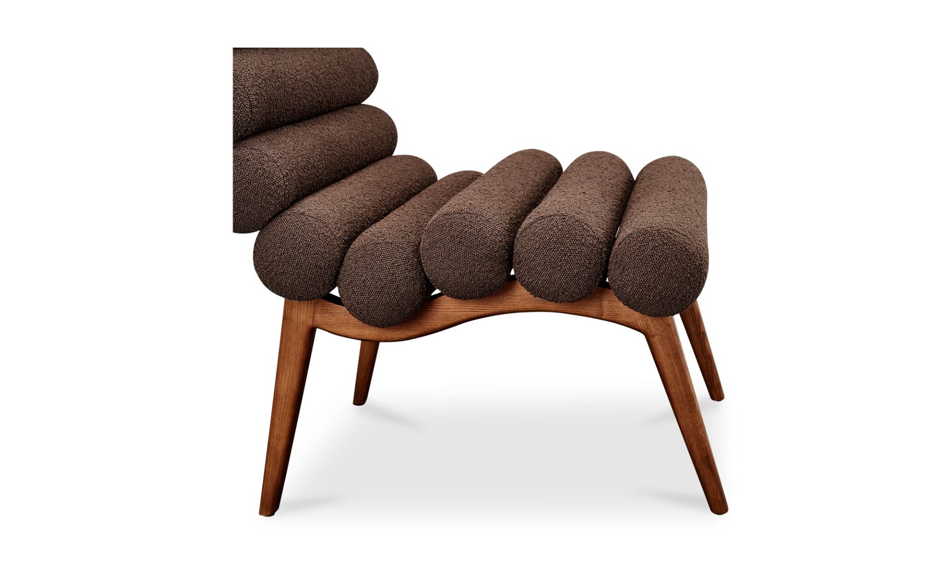 Moe's Arlo Contemporary Accent Chair - Deep Brown
