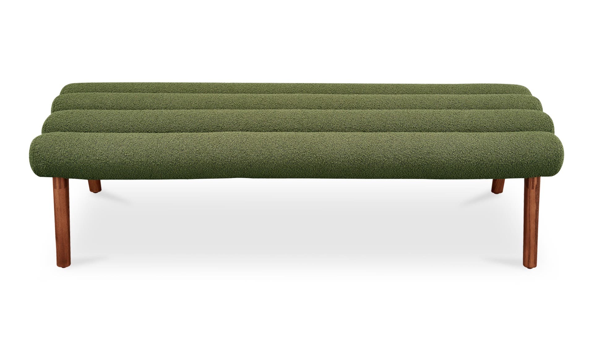Moe's Arlo Contemporary Bench - Dark Green