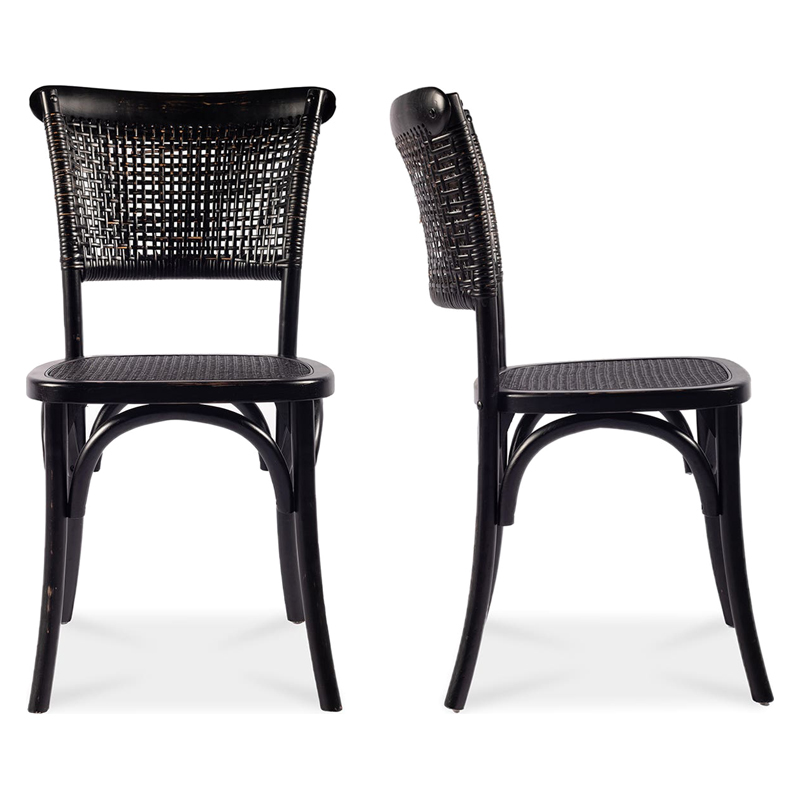 Moe's - Churchill Rustic Dining Chair Set of 2