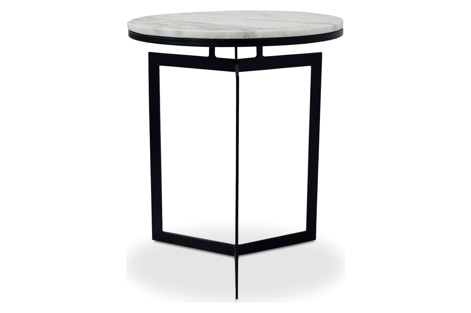 Moe's Taryn Accent Table - White, Small