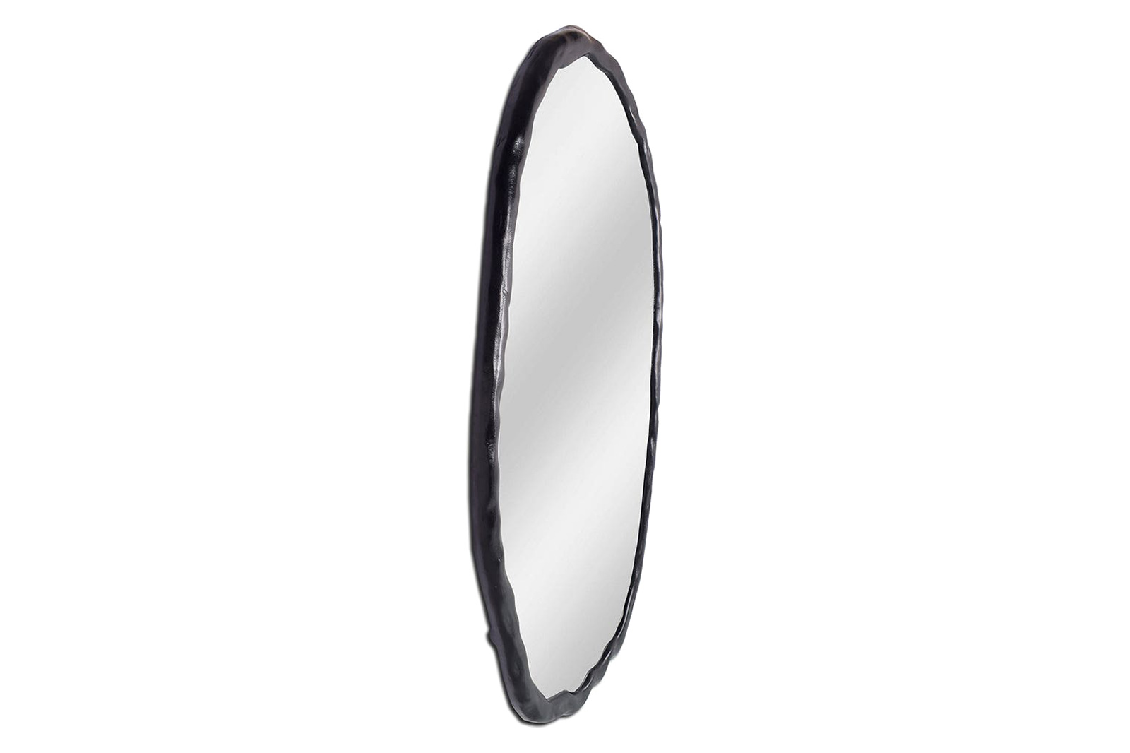 Moe's Foundry Oval Mirror - Black
