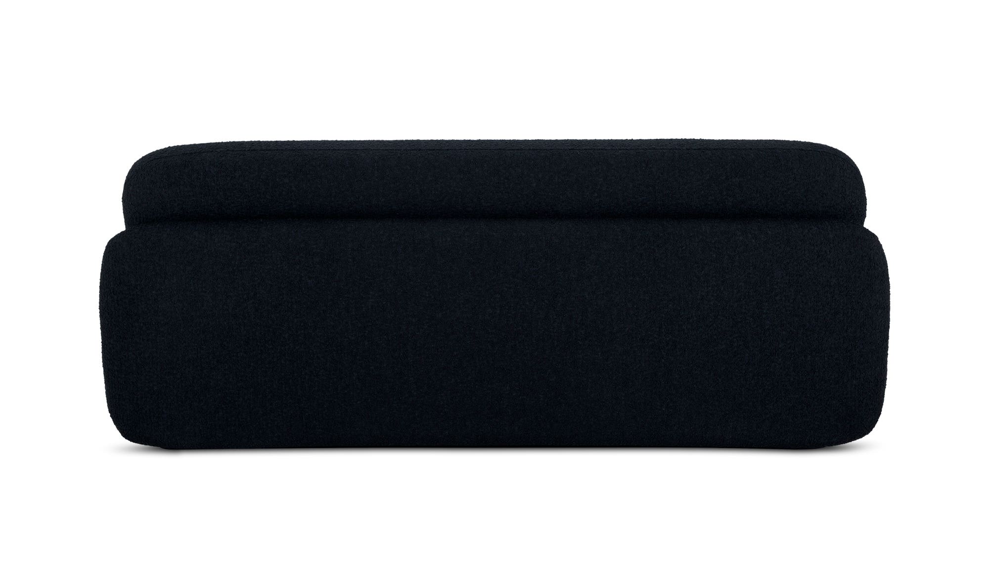 Moe's Scout Contemporary Sofa - Black