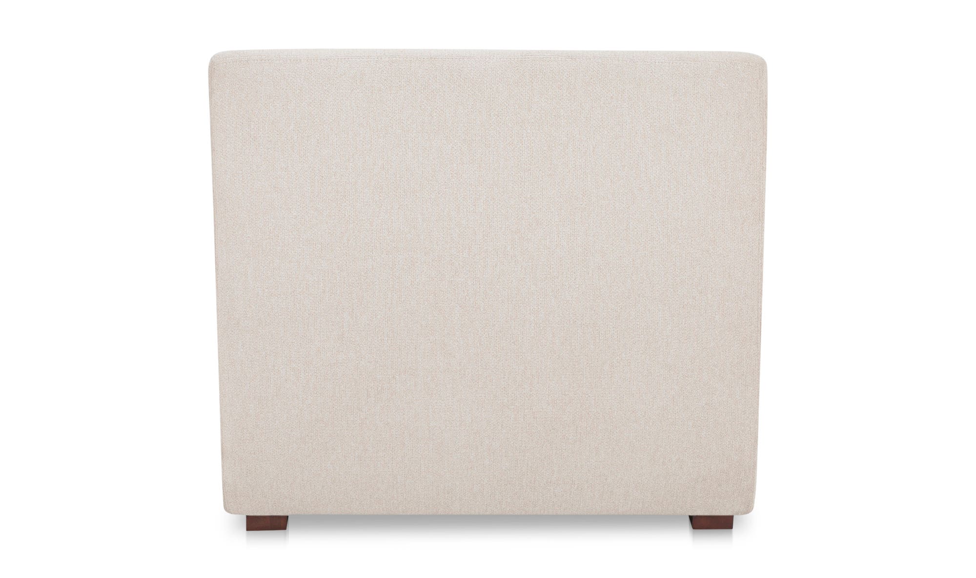 Moe's Amelia Contemporary Slipper Chair - Warm White