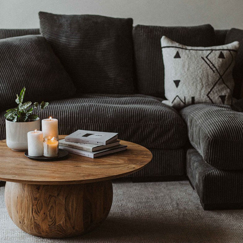 Moe's Bradbury Coffee Table - Natural, Small