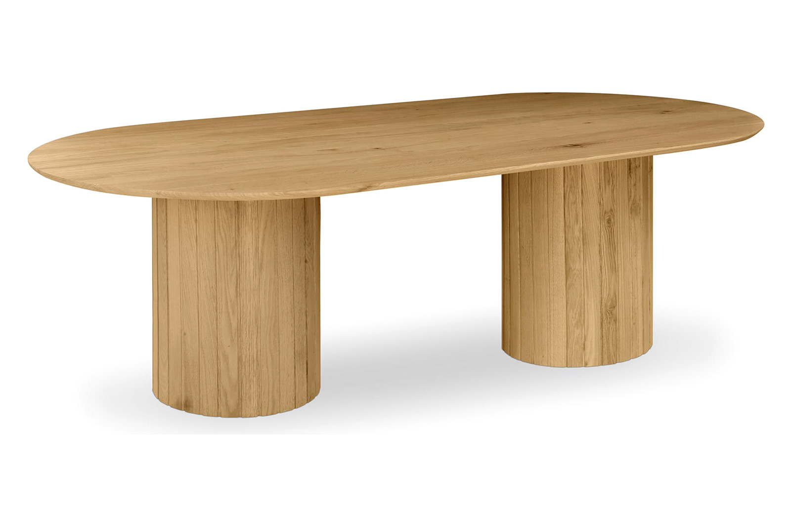 Moe's Povera Oval Dining Table - Natural