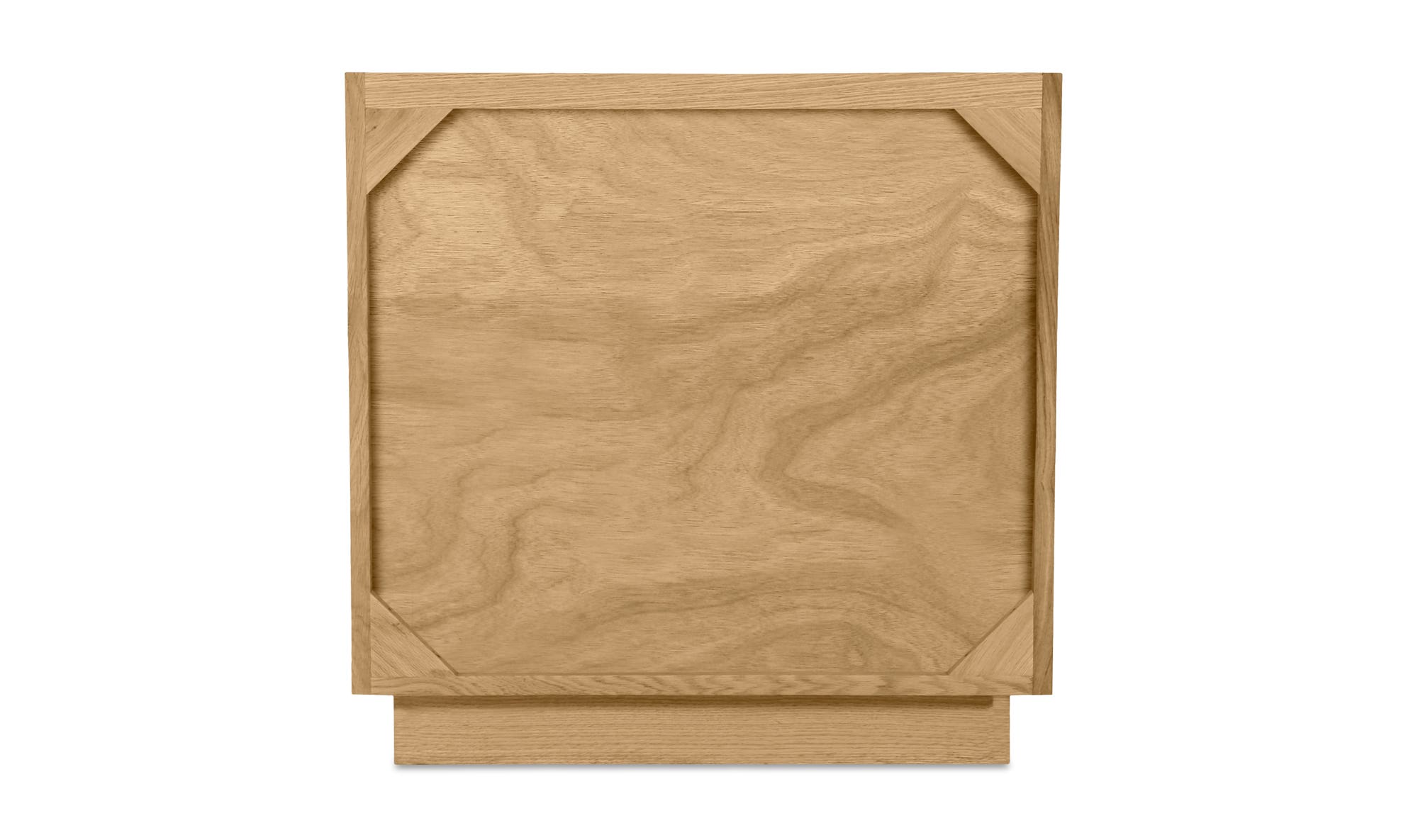Moe's Povera Contemporary 3-Drawer Nightstand - Oak