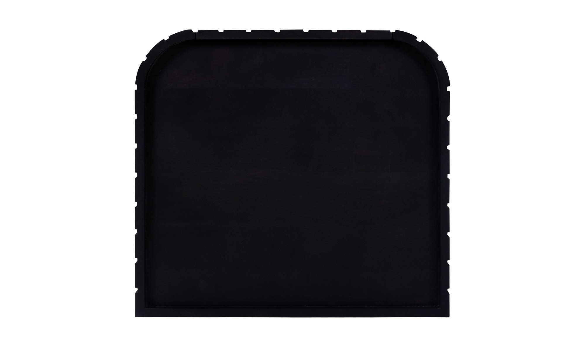 Moe's Povera Contemporary 2-Drawer Nightstand - Black