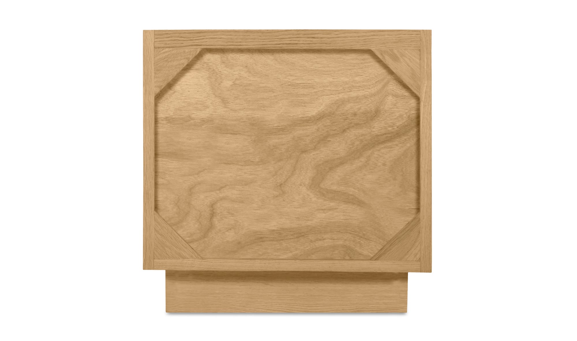 Moe's Povera Contemporary 2-Drawer Nightstand - Oak