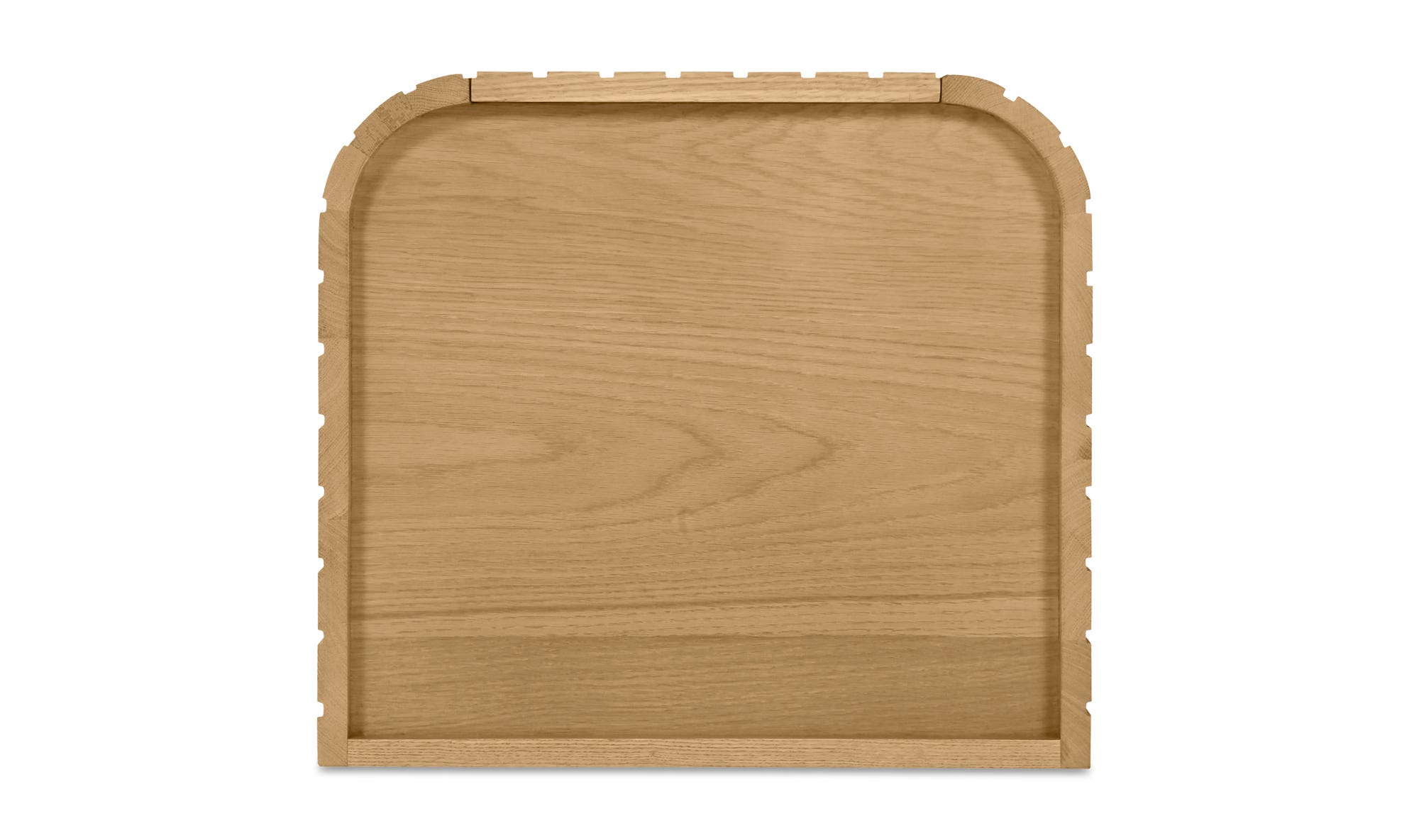 Moe's Povera Contemporary 2-Drawer Nightstand - Oak