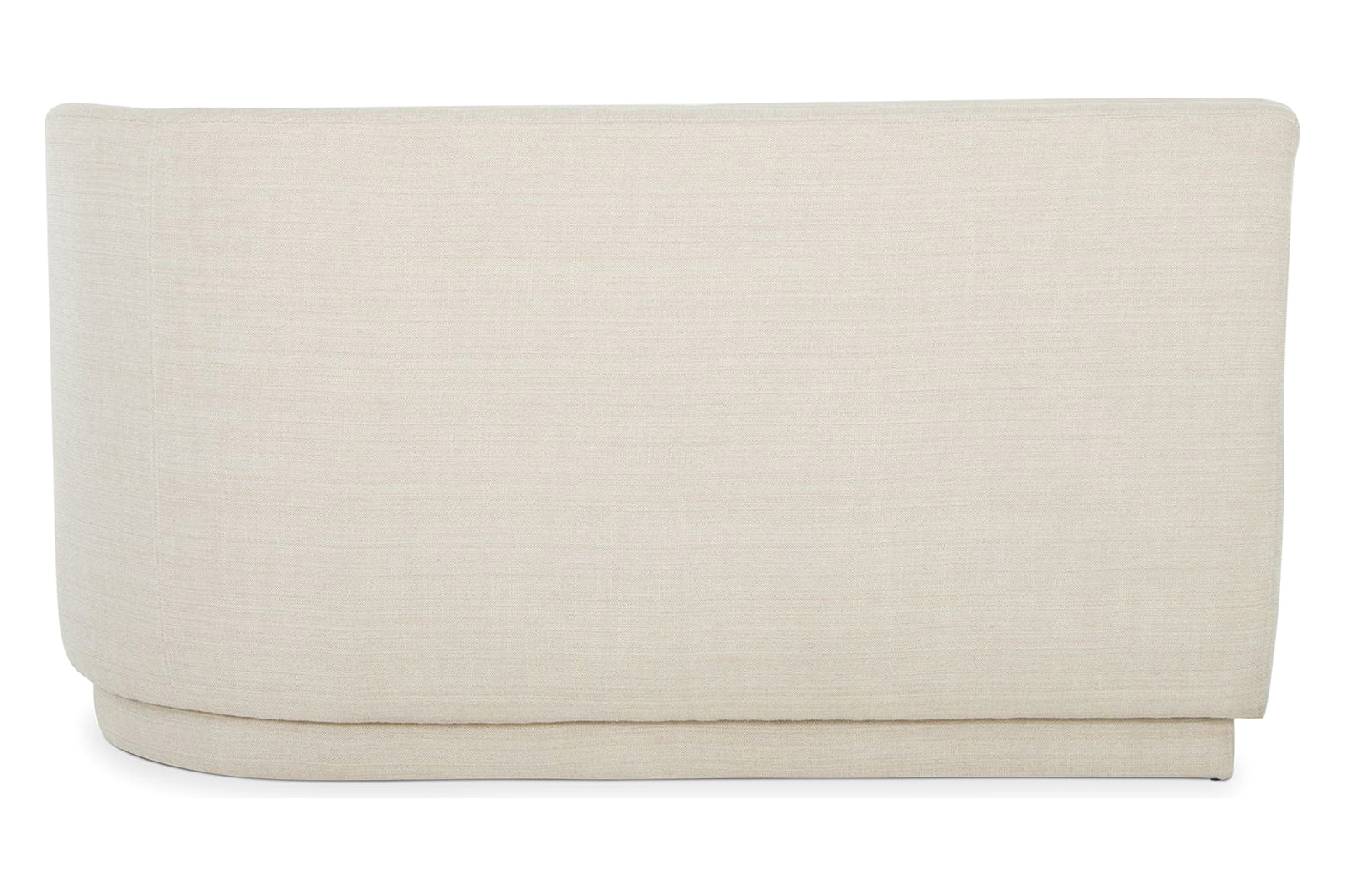 Moe's Yoon 2 Seat Sofa - Sweet Cream, Right Chaise