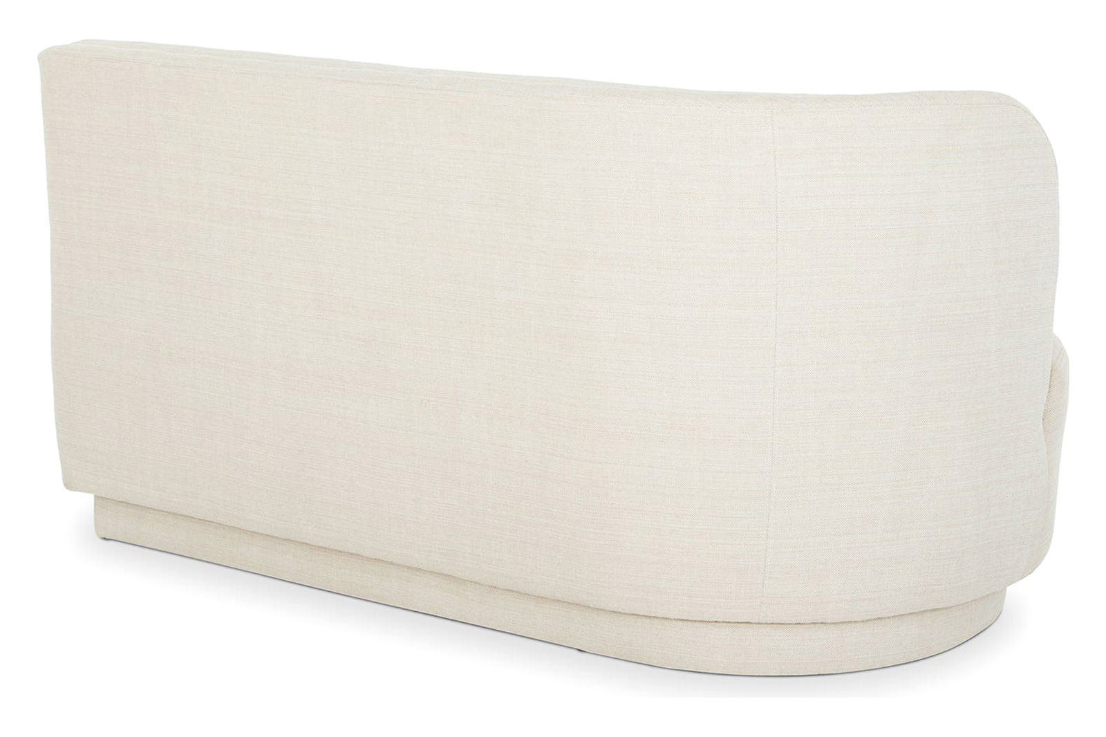 Moe's Yoon 2 Seat Sofa - Sweet Cream, Right Chaise
