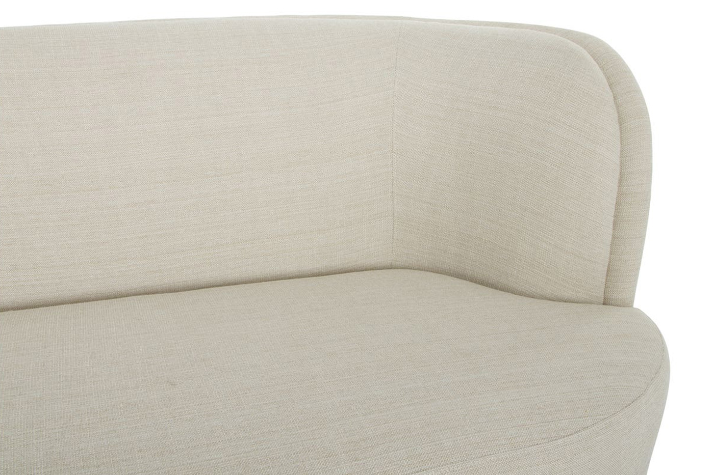 Moe's Yoon 2 Seat Sofa - Sweet Cream, Right Chaise