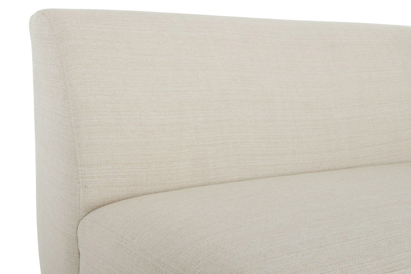 Moe's Yoon 2 Seat Sofa - Sweet Cream, Right Chaise