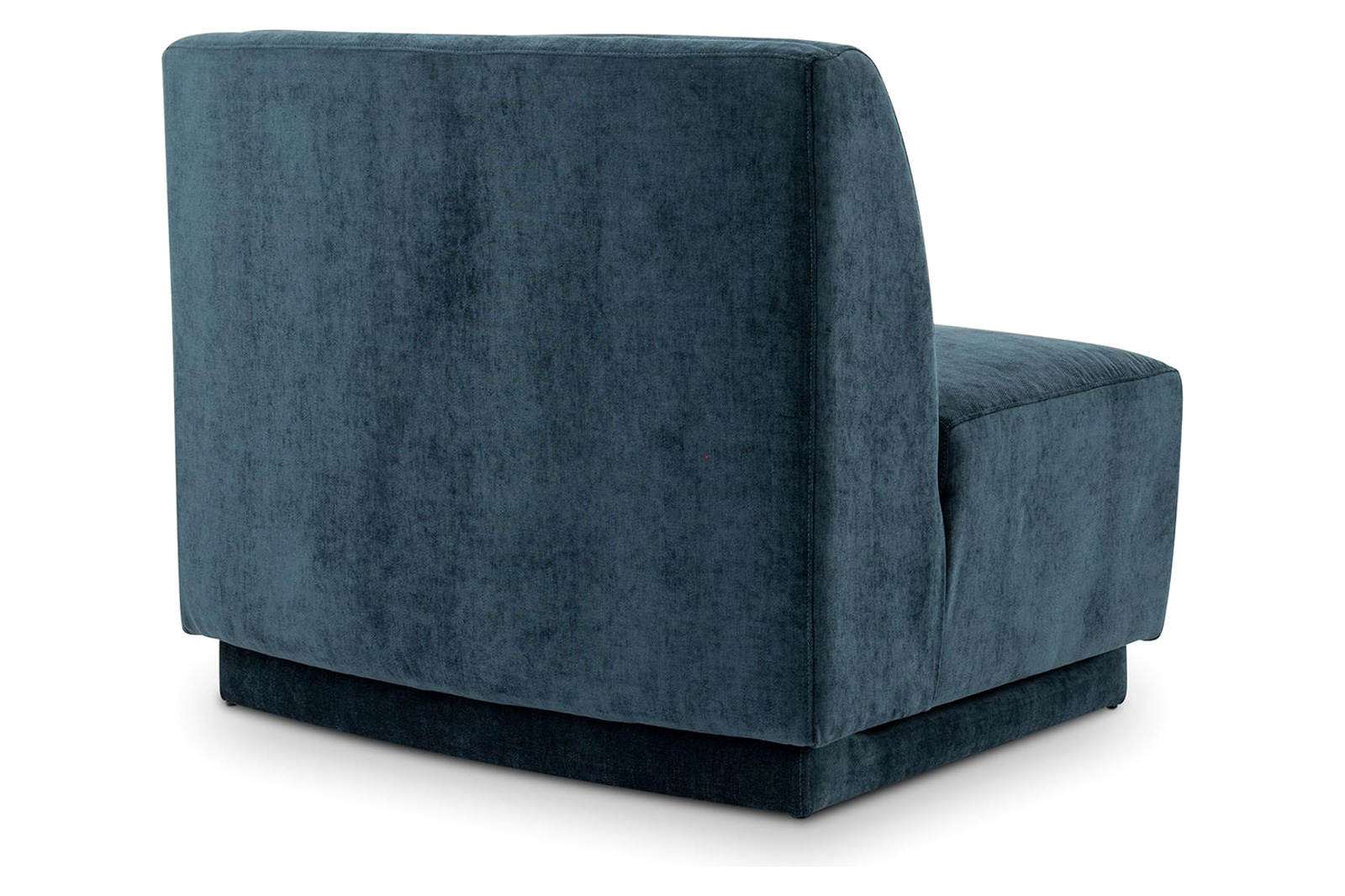 Moe's Yoon Slipper Chair - Nightshade Blue