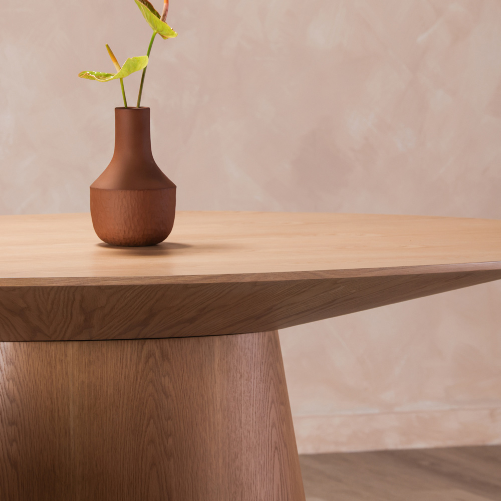 Moe's Otago Oval Dining Table - Oak, 71"