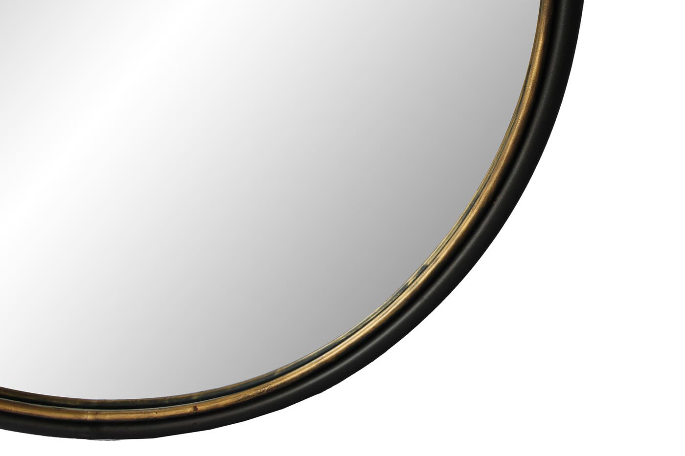 Moe's Sax Round Mirror - Black