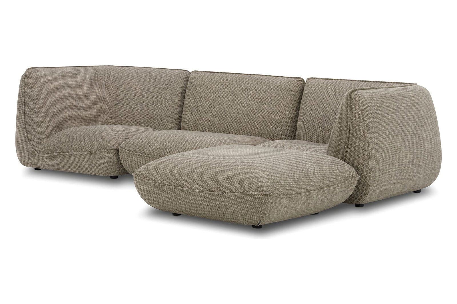 Moe's Zeppelin Lounge Modular Sectional - Speckled Pumice