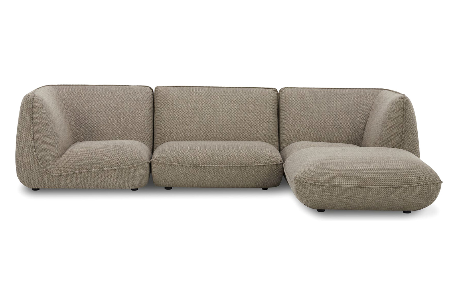 Moe's Zeppelin Lounge Modular Sectional - Speckled Pumice