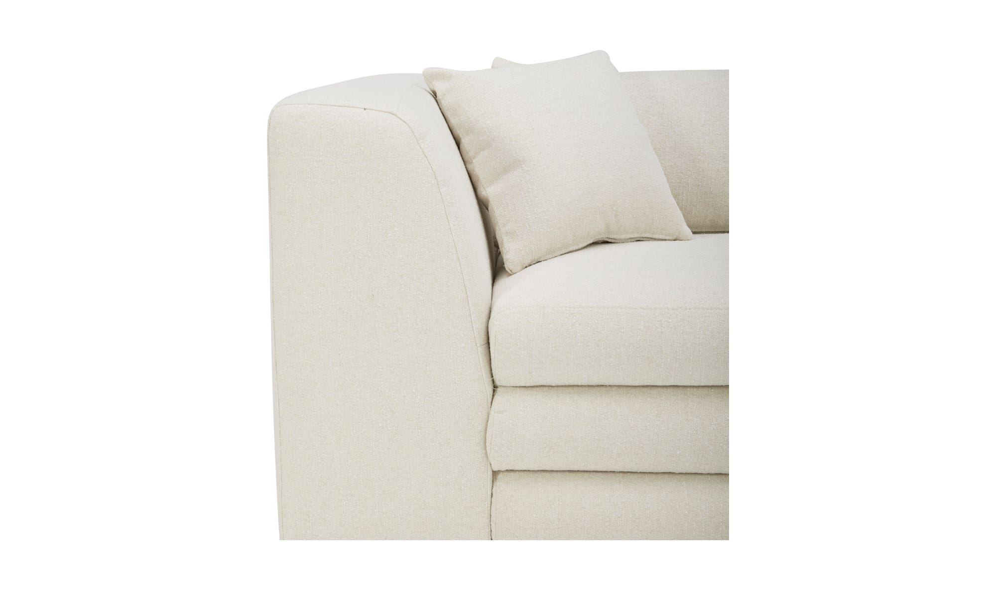 Moe's Lowtide Lounge Contemporary Sectional - Warm White
