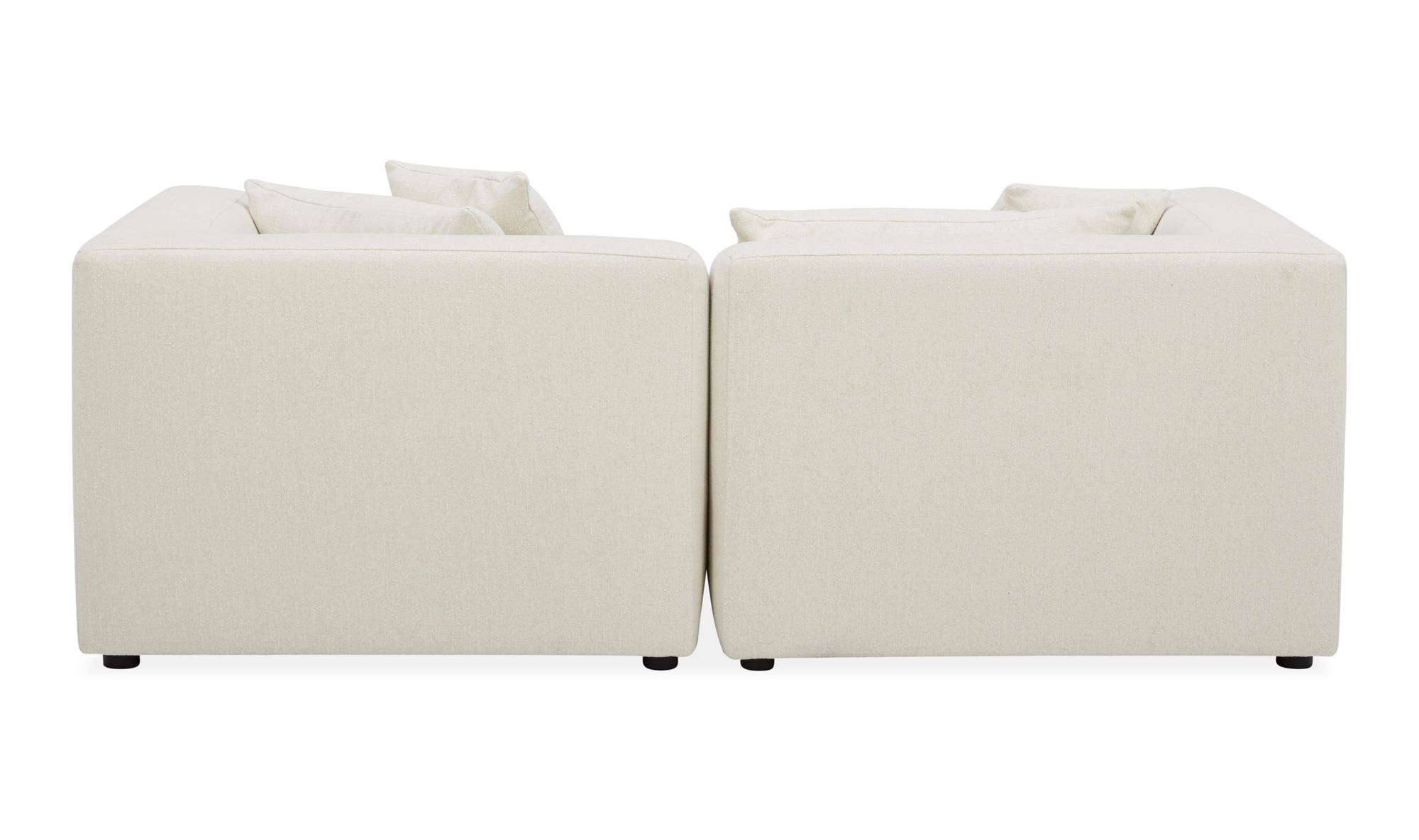 Moe's Lowtide Nook Contemporary Sectional - Warm White
