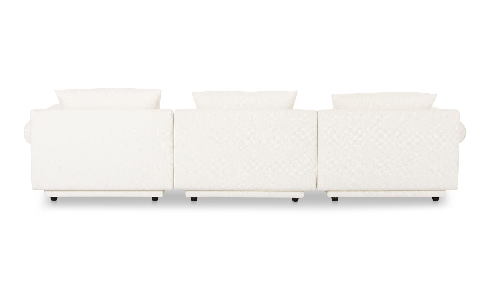 Moe's - Rosello Contemporary Modular Sofa in White