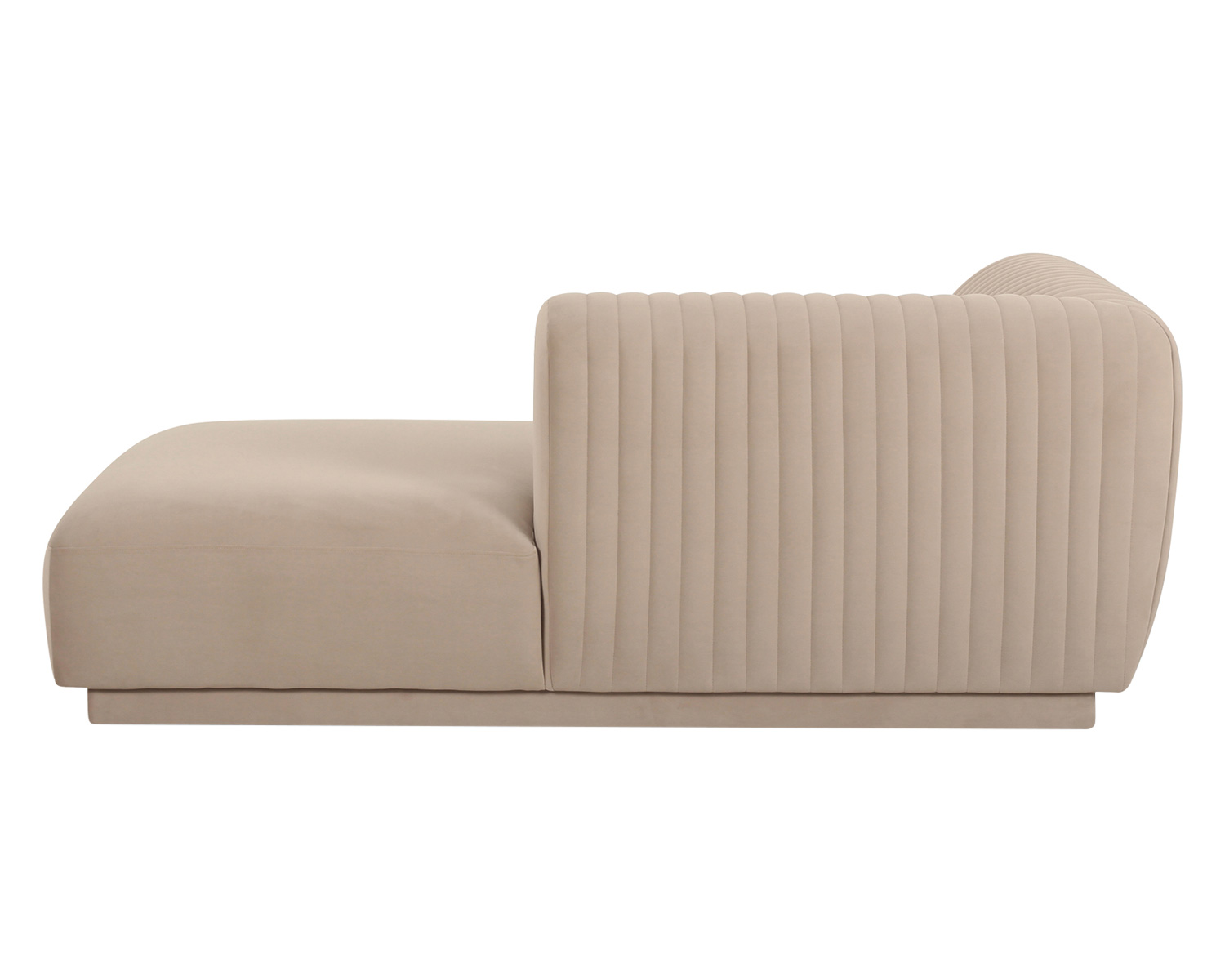 Moe's Zandro Contemporary Right Arm Sectional - Beige