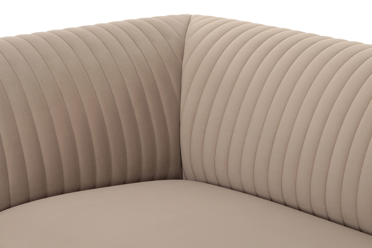 Moe's Zandro Contemporary Right Arm Sectional - Beige